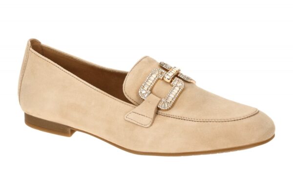 Gabor 45.210.14 beige - elegante Slipper f?r Damen