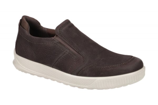 Ecco BYWAY 50161458744 dunkel-braun - sportliche Slipper f?r Herren