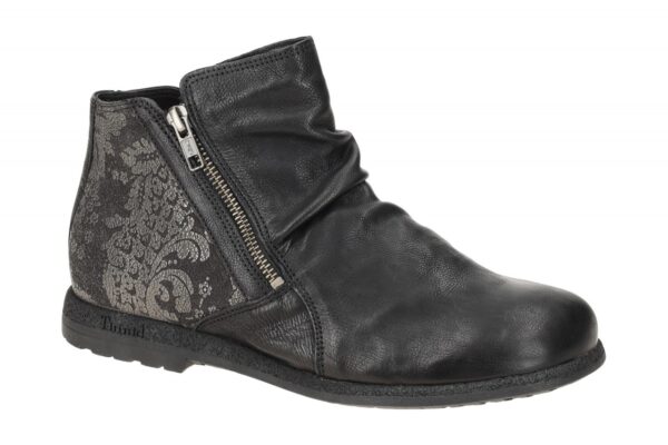 Think RENTO 3-000841-0000 schwarz - elegante Stiefelette f?r Damen