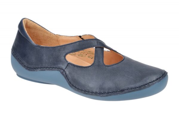 Think KAPSL 3-000711-8000 blau - Mary-Jane Ballerina