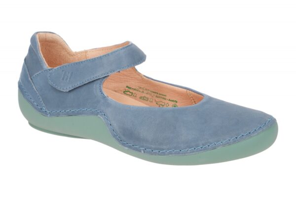 Think KAPSL 3-000416-8010 hell-blau - Mary-Jane Ballerina