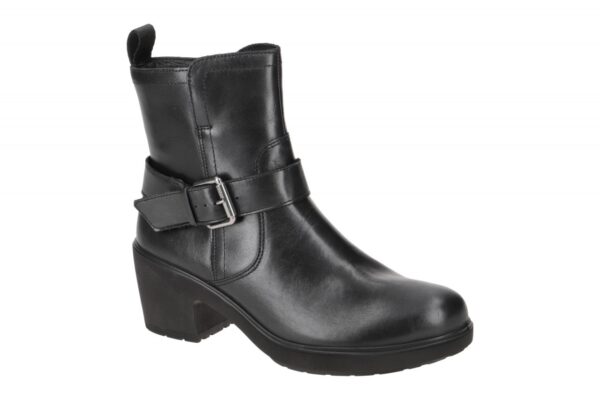 Ecco METROPOLE Zurich 22220301001 schwarz - elegante Stiefelette f?r Damen