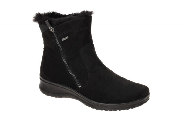 ara M?NCHEN 12-48501 61 schwarz - Winterstiefelette f?r Damen