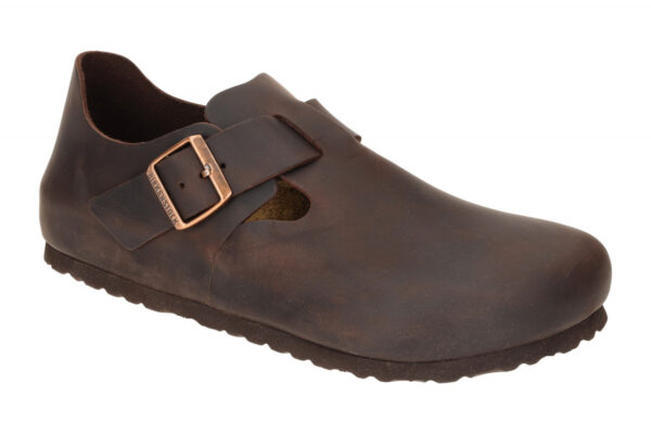 Birkenstock LONDON 166531 dunkel-braun - Slipper f?r Herren