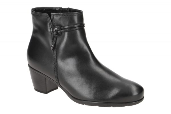 Gabor 55.522.27 schwarz - elegante Stiefelette f?r Damen