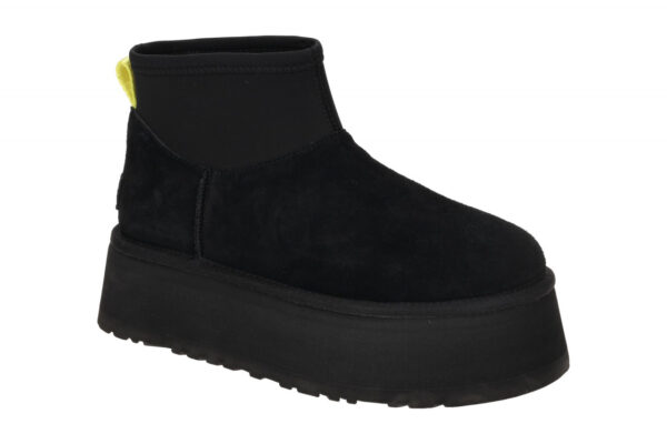 UGG CLASSIC MINI DIPPER 1168170 BLK schwarz - Stiefeletten f?r Damen