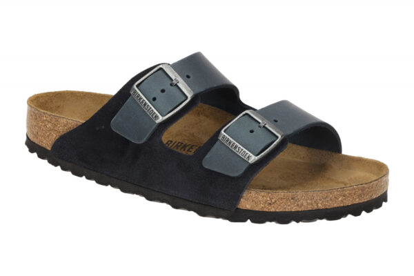 Birkenstock ARIZONA BS 1028152 dunkel-blau - Herrenschuhe - Pantoletten