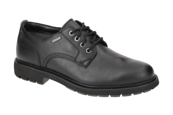 Clarks BATCOMBE TIE GTX 26173437 7 schwarz - elegante Halbschuhe und Schn?rsc...