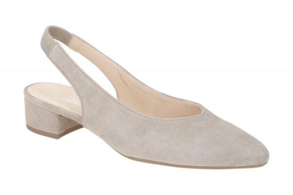 Gabor 41.520.12 grau - Sling Pumps f?r Damen