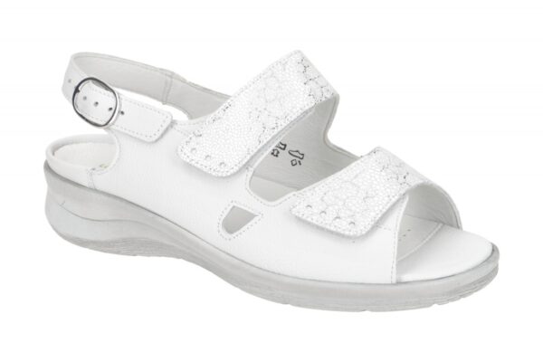 Waldl?ufer MERLE 811016 300 150 wei? - Sandalette f?r Damen