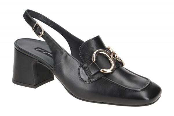 Paul Green 7998-003 schwarz - Sling Pumps f?r Damen