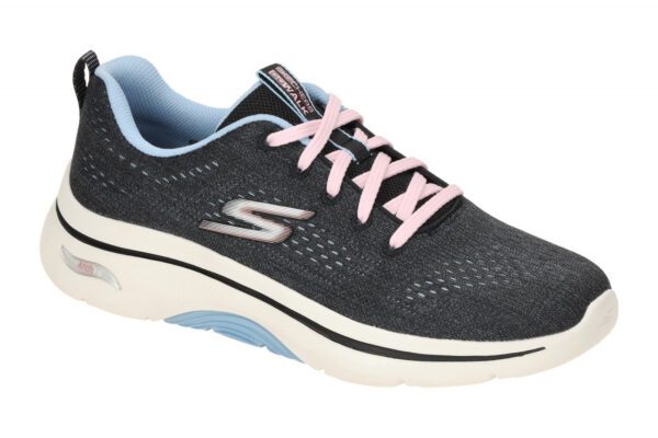 Skechers GO WALK ARCH FIT 2.0 125311/BKBL schwarz - sportliche Halbschuhe f?r...