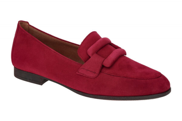 Gabor 55.273.15 rot - elegante Slipper f?r Damen