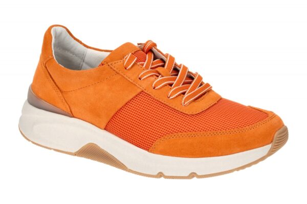 Gabor ROLLINGSOFT 46.897.31 orange - sportliche Halbschuhe f?r Damen