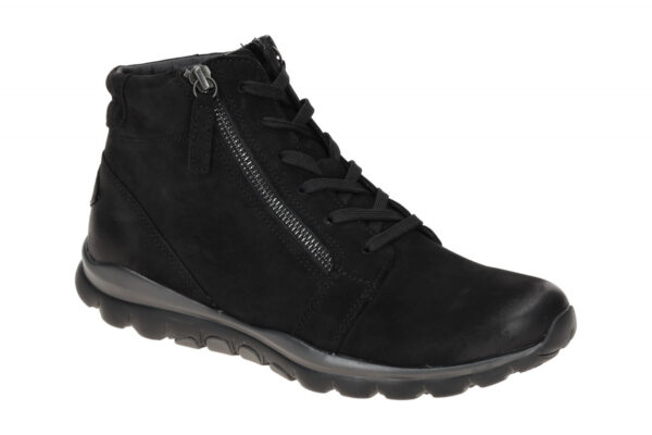 Gabor ROLLINGSOFT 36.868.47 schwarz - bequeme Stiefelette f?r Damen