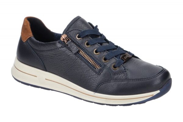 ara OSAKA 12-24801 22 dunkel-blau - bequeme Halbschuhe f?r Damen