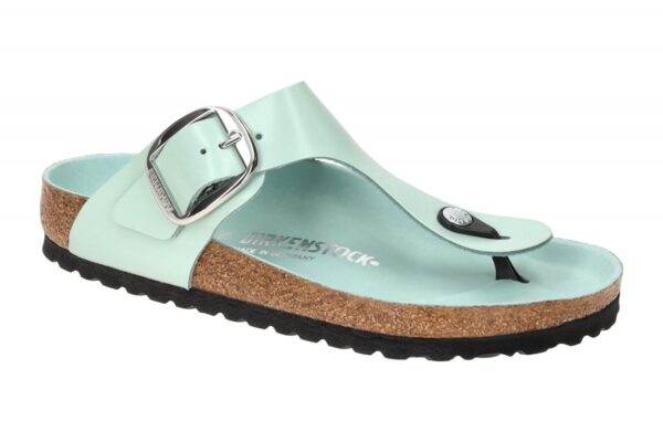 Birkenstock GIZEH BIG BUCKLE 1026477 hell-gr?n - Pantoletten f?r Damen