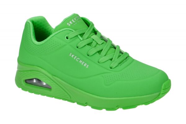 Skechers UNO 73690 GRN gr?n - sportliche Halbschuhe f?r Damen