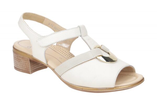 ara LUGANO 12-35730 09 offwhite - Sandalette f?r Damen