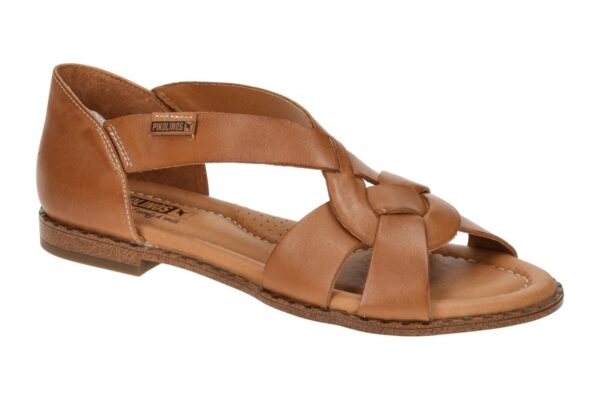 Pikolinos ALGAR W0X-0812 brandy braun - Riemchen Sandale f?r Damen