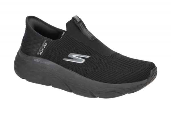 Skechers MAX CUSHIONING ELITE 220389/BBK schwarz - Slipper f?r Herren