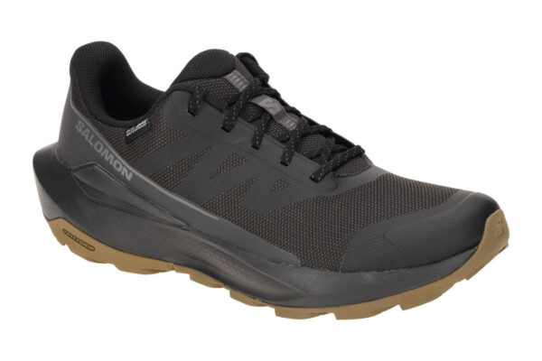 Salomon ELIXIR TOUR WP 475767 schwarz - Sportschuhe f?r Herren