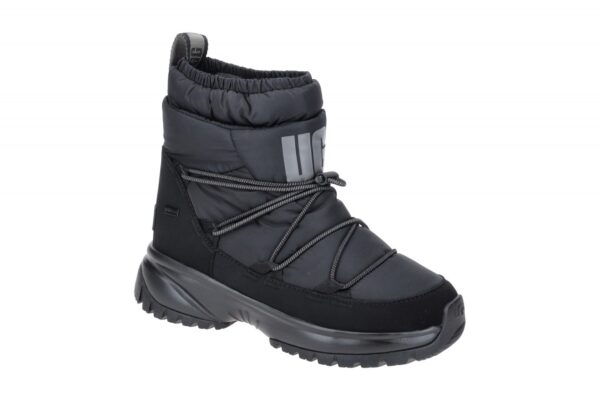 UGG YOSE PUFFER MID 1131978 BLK schwarz - sportliche Stiefelette f?r Damen