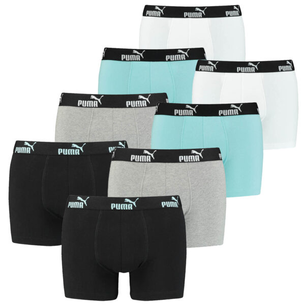 8 er Pack Puma Boxer Boxershorts Herren Unterwäsche sportliche Retro Pants