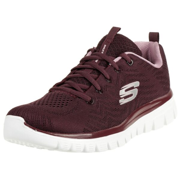 Skechers Sport Womens GRACEFUL GET CONNECTED Sneakers Women Rot