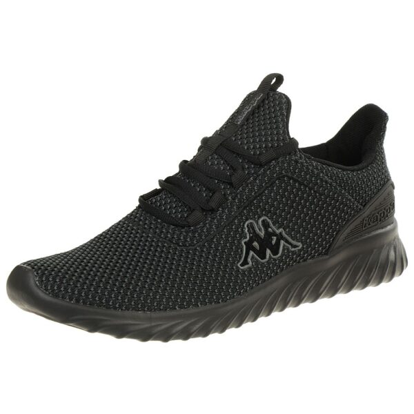 Kappa Sneaker Unisex Turnschuhe Schuhe schwarz 242684