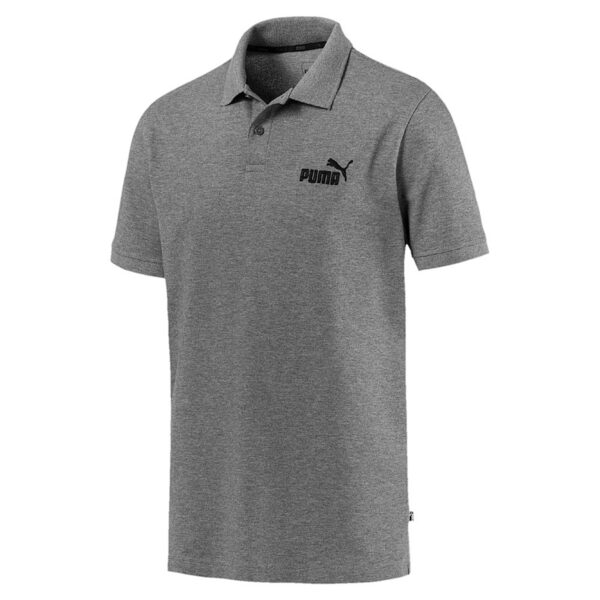 PUMA Herren ESS Pique Polo Shirt grau 851759