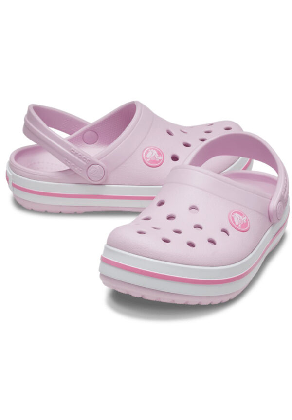 Crocs Kids Crocband Clog Unisex Kinder Schuhe Sandalen 207006 Rosa