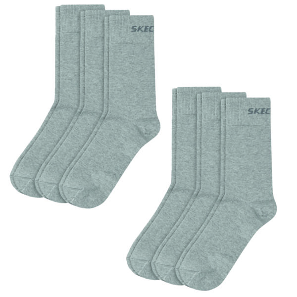 6 Paar Skechers Unisex Basic Socken SK41040