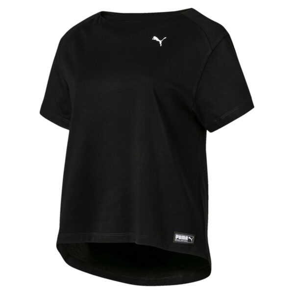 PUMA Damen Fusion Tee T-shirt schwarz 854338 01