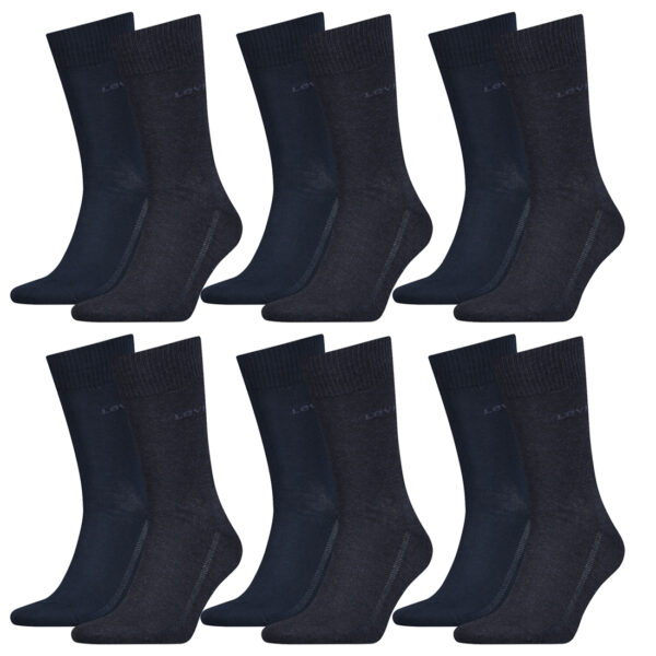 12 Paar Levis 168SF Regular Cut Socken Unisex Strümpfe 993053001