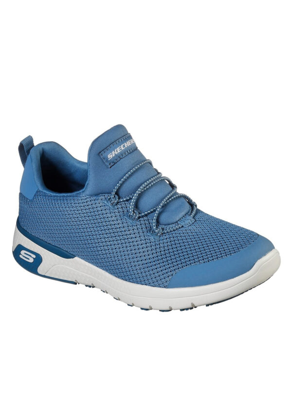 Skechers Damen Arbeitsschuhe Relaxed Fit MARSING WAIOLA SR Sneakers 77281EC Blau