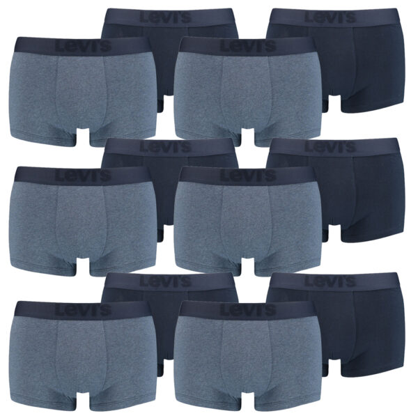 12er Pack Levis Herren Premium Trunk Boxer Shorts Unterhose Pant Unterwäsche