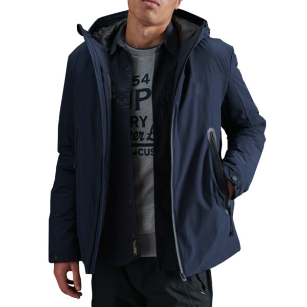 Superdry Pro Elite Jacke Herren Jacke Windcheater Windbreaker blau M5010317B