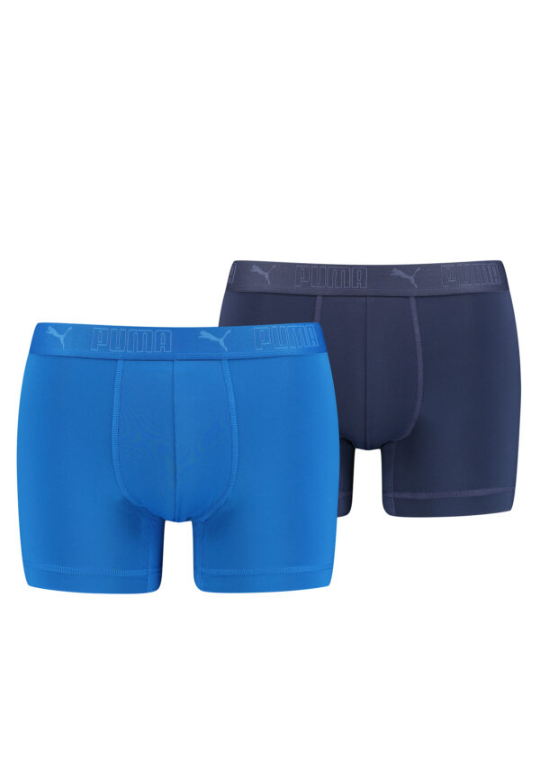 PUMA Boxershorts Herren 2er Pack Sport Mikrofaser + elastisch / Funktionsunterho...