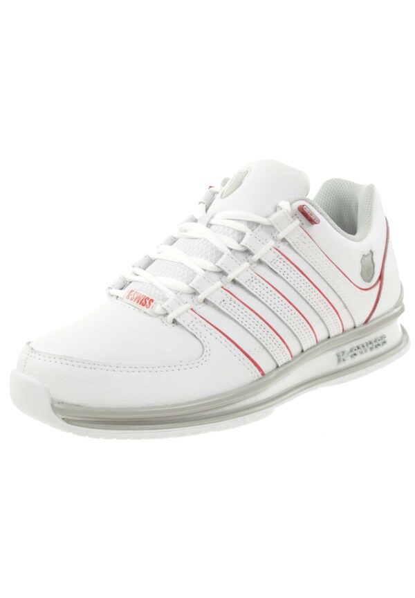 K-Swiss Rinzler Herren Sneaker Sportschuh 01235-192-M weiss rot