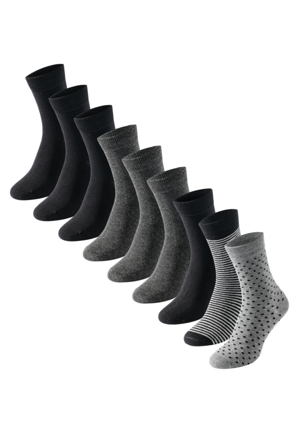 9 Paar uncover by Schiesser Damen Socken Cotton Fit