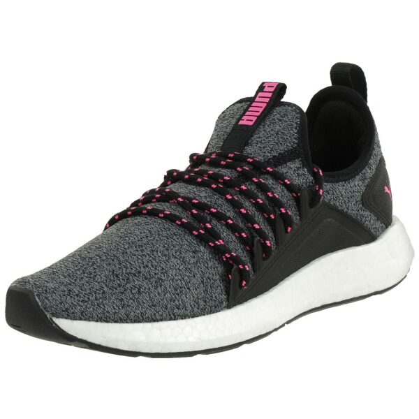 Puma Nrgy Neko Knit Wns Damen Sneaker Fitness schwarz pink 191477 01