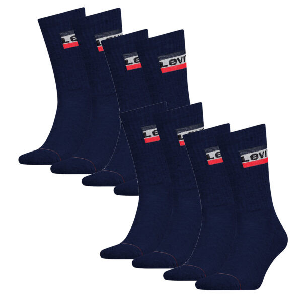 8 Paar Levis 144NDL Regular Cut SPR Unisex Socken Strümpfe 902012001