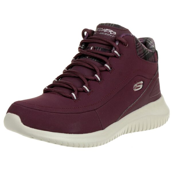 Skechers Ultra Flex Just Chill Damen Stiefel Air Cooled 12918 BURG