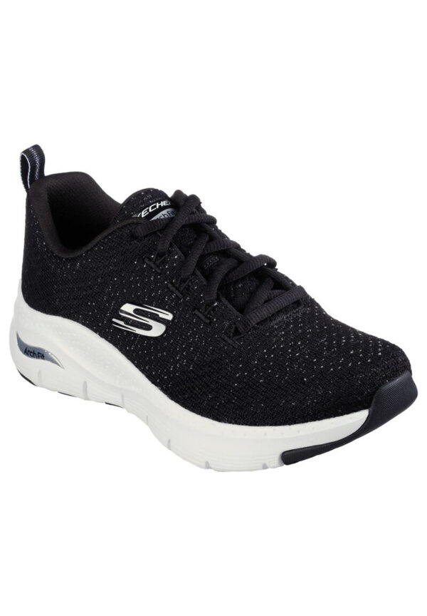 Skechers Arch Fit - GLEE FOR ALL Damen Sneaker 149713 BKW schwarz