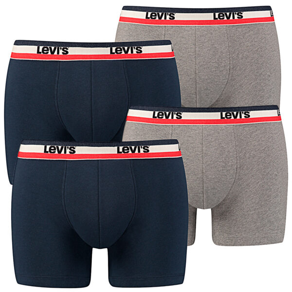 4 er Pack Levis Boxer Brief Boxershorts Men Herren Unterhose Pant Unterwäsche