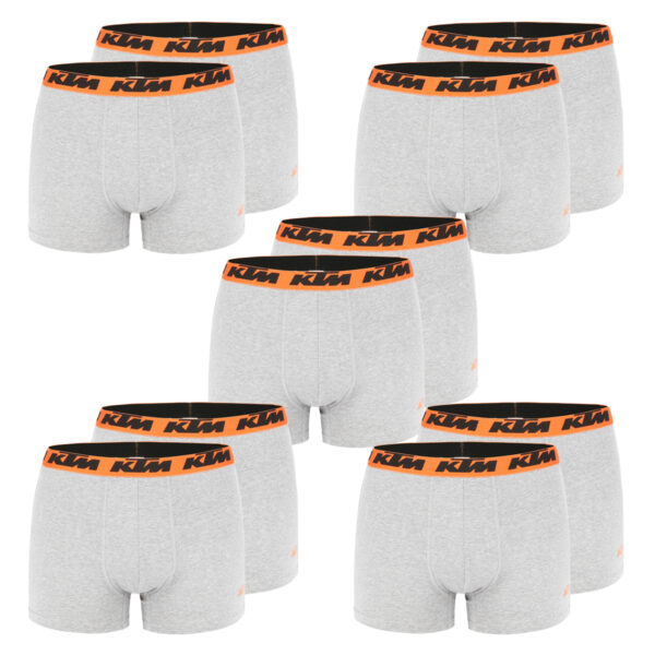 KTM by FREEGUN Boxershorts für Herren Unterwäsche Pant Men´s Boxer 10 er Pack