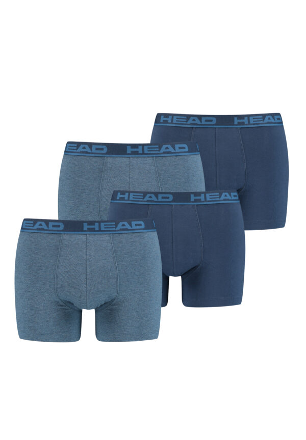 Head Herren Basic Boxer Pant Shorts Unterwäsche Unterhose 4 er Pack