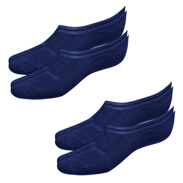 4 Paar Skechers Unisex Footies Mesh Ventilation Socken SK44008