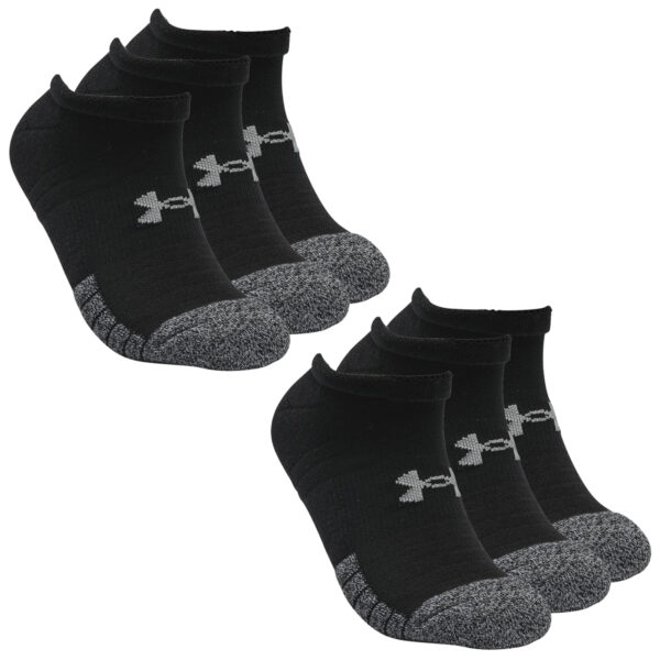 6 Paar Under Armour HeatGear No Show Sneaker Socken Unisex Kurzsocke